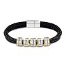 The Bradford Exchange Words Of Wisdom Men's Leather Bracelet For Grandson