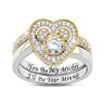 The Bradford Exchange Disney Mickey Mouse And Minnie Mouse Stacking Ring Set