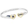 The Bradford Exchange Dallas Cowboys Bracelet With Team Colored Crystals