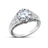 The Bradford Exchange Queen Elizabeth II-Inspired Engagement Ring: Choose A Metal