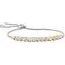 The Bradford Exchange Personalized Granddaughter Bracelet Adorned With 18K Gold-Plated And Diamond Accents - Personalized Jewelry