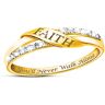 The Bradford Exchange Faith Genuine Diamond Women's Ring