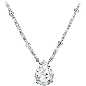 The Bradford Exchange 3-Carat Simulated Diamond Drop Pendant Necklace