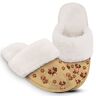 The Bradford Exchange Dachshund Faux Suede Women's Slippers With Faux Fur