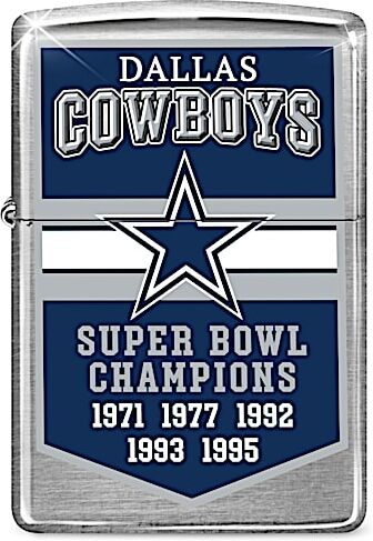 The Bradford Exchange NFL Dallas Cowboys Zippo Lighter Collection