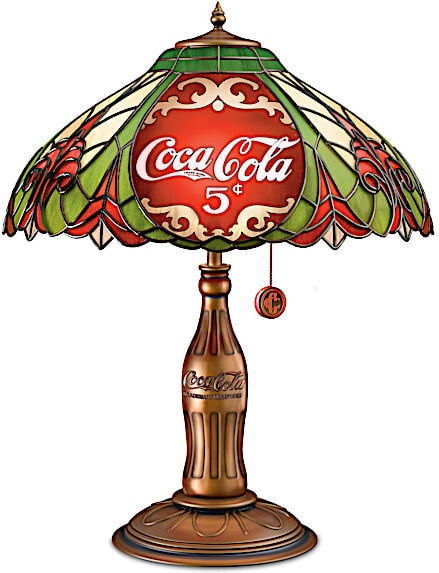 The Bradford Exchange COCA-COLA Classic Elegance Table Lamp