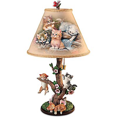 The Bradford Exchange Lamp: Country Kitties Lamp The Bradford Exchange Lamp: Country Kitties Lamp