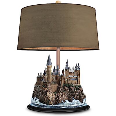 The Bradford Exchange HARRY POTTER Lamp With Illuminating HOGWARTS Castle The Bradford Exchange HARRY POTTER Lamp With Illuminating HOGWARTS Castle