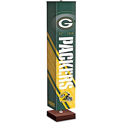 The Bradford Exchange Green Bay Packers NFL Floor Lamp With Foot Pedal Switch The Bradford Exchange Green Bay Packers NFL Floor Lamp With Foot Pedal Switch