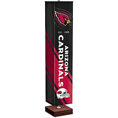 The Bradford Exchange Arizona Cardinals NFL Floor Lamp With Foot Pedal Switch The Bradford Exchange Arizona Cardinals NFL Floor Lamp With Foot Pedal Switch