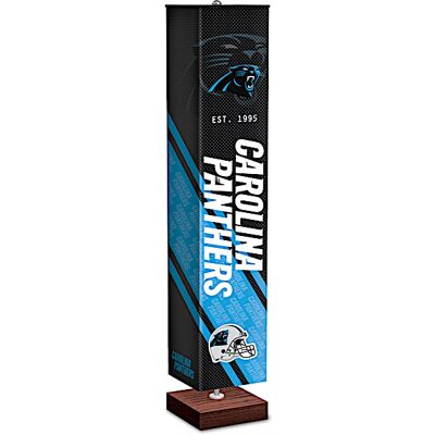 The Bradford Exchange Carolina Panthers NFL Floor Lamp With Foot Pedal Switch The Bradford Exchange Carolina Panthers NFL Floor Lamp With Foot Pedal Switch