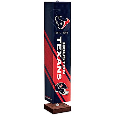 The Bradford Exchange Houston Texans NFL Floor Lamp With Foot Pedal Switch The Bradford Exchange Houston Texans NFL Floor Lamp With Foot Pedal Switch