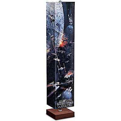 The Bradford Exchange Star Wars Battle Of The Death Star Floor Lamp With Foot Pedal Switch The Bradford Exchange Star Wars Battle Of The Death Star Floor Lamp With Foot Pedal Switch