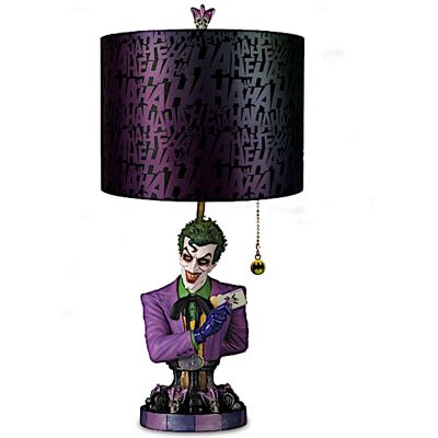 The Bradford Exchange The JOKER Sculptural Masterpiece Table Lamp The Bradford Exchange The JOKER Sculptural Masterpiece Table Lamp