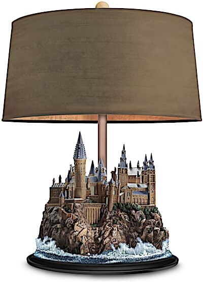 The Bradford Exchange HARRY POTTER Lamp With Illuminating HOGWARTS Castle