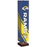 The Bradford Exchange Los Angeles Rams NFL Floor Lamp With Foot Pedal Switch