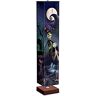 The Bradford Exchange Halloween Town Floor Lamp With 4-Sided Artwork Fabric Shade