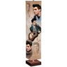 The Bradford Exchange Elvis Presley Tribute Lamp With Art On 4-Sided Fabric Shade