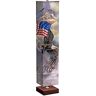 The Bradford Exchange Ted Blaylock 4-Sided Patriotic-Themed 5-Foot Floor Lamp