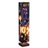 The Bradford Exchange KISS Color-Changing 5-Foot Floor Lamp With Concert Imagery