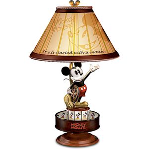 The Bradford Exchange Disney Mickey Mouse Animation Magic Collectible Motion Lamp