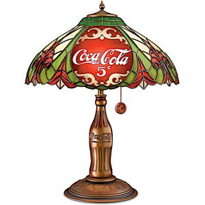The Bradford Exchange COCA-COLA Classic Elegance Table Lamp