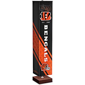 The Bradford Exchange Cincinnati Bengals NFL Floor Lamp With Foot Pedal Switch