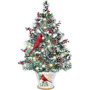 The Bradford Exchange My Spirit Will Live On Illuminated Tabletop Tree