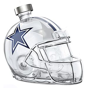 The Bradford Exchange Dallas Cowboys Glass Helmet Decanter The Bradford Exchange Dallas Cowboys Glass Helmet Decanter
