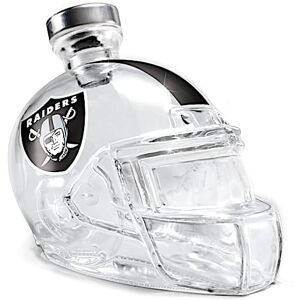 The Bradford Exchange Las Vegas Raiders Glass Helmet Decanter The Bradford Exchange Las Vegas Raiders Glass Helmet Decanter