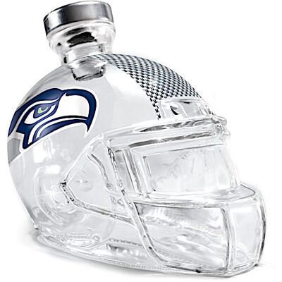 The Bradford Exchange Seattle Seahawks Glass Helmet Decanter The Bradford Exchange Seattle Seahawks Glass Helmet Decanter