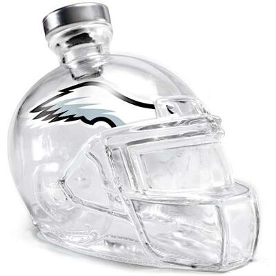 The Bradford Exchange Philadelphia Eagles Glass Helmet Decanter The Bradford Exchange Philadelphia Eagles Glass Helmet Decanter