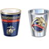 The Bradford Exchange History Of The USMC Shot Glass Collection