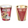 The Bradford Exchange San Francisco 49ers Shot Glasses With Colorful Finishes