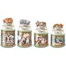 The Bradford Exchange Jurgen Scholz Cozy Kittens Sculpted Cat Canister Collection With Freshness Seal