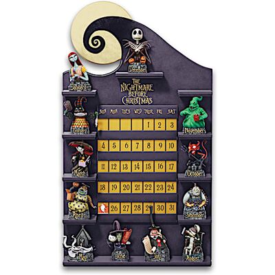 The Bradford Exchange The Nightmare Before Christmas Perpetual Calendar Collection The Bradford Exchange The Nightmare Before Christmas Perpetual Calendar Collection