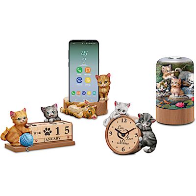 The Bradford Exchange Cat-Themed Accessories Inspired By Jrgen Scholz Art The Bradford Exchange Cat-Themed Accessories Inspired By Jrgen Scholz Art