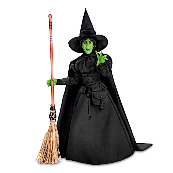 The Ashton-Drake Galleries THE WIZARD OF OZ Wicked Witch Of The West Portrait Figure