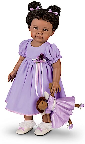 The Ashton-Drake Galleries Ping Lau Take Me To Church Child Doll And Plush Angel Set