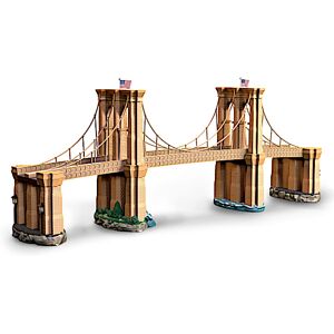 Hawthorne Village Illuminated Brooklyn Bridge HO-Scale Train Accessory Hawthorne Village Illuminated Brooklyn Bridge HO-Scale Train Accessory