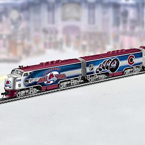 Hawthorne Village Colorado Avalanche 2022 Stanley Cup Express Train Hawthorne Village Colorado Avalanche 2022 Stanley Cup Express Train