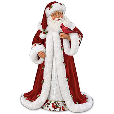 The Ashton-Drake Galleries Karen Vander Logt Winter Blessings Musical Santa Doll The Ashton-Drake Galleries Karen Vander Logt Winter Blessings Musical Santa Doll