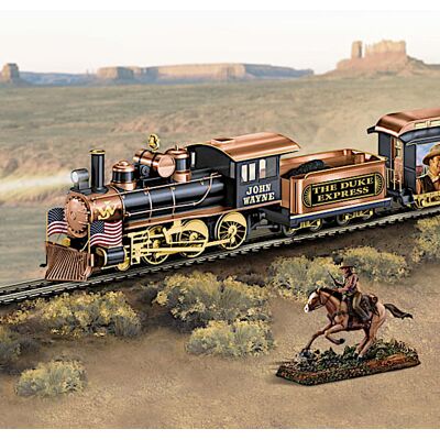 Hawthorne Village The Duke Express John Wayne On30-Scale Model Train Set With Track Set Hawthorne Village The Duke Express John Wayne On30-Scale Model Train Set With Track Set