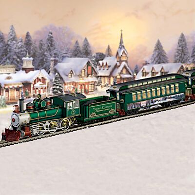Hawthorne Village The Thomas Kinkade Christmas Express Electric Model Train Collection Hawthorne Village The Thomas Kinkade Christmas Express Electric Model Train Collection