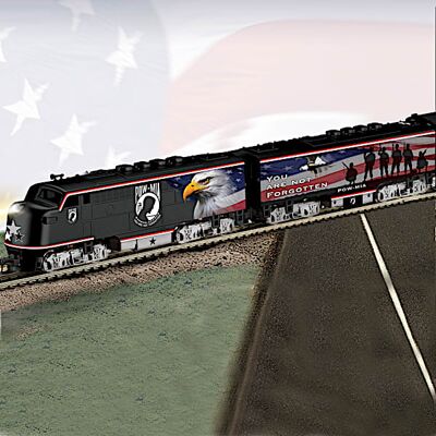 Hawthorne Village American Prisoners Of War POW MIA Express Model Train Collection Hawthorne Village American Prisoners Of War POW MIA Express Model Train Collection