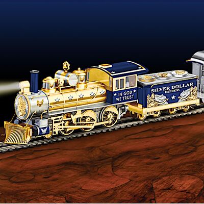 Hawthorne Village Silver Dollar Illuminated Electric Model Train Collection Hawthorne Village Silver Dollar Illuminated Electric Model Train Collection