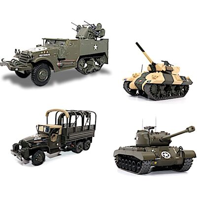 The Hamilton Collection 1:43-Scale WWII-Era Military Diecast Vehicle Collection The Hamilton Collection 1:43-Scale WWII-Era Military Diecast Vehicle Collection