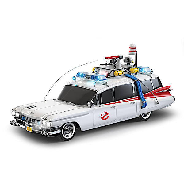 The Bradford Exchange Ghostbusters Ecto-1 Car Sculpture With Lights And Music