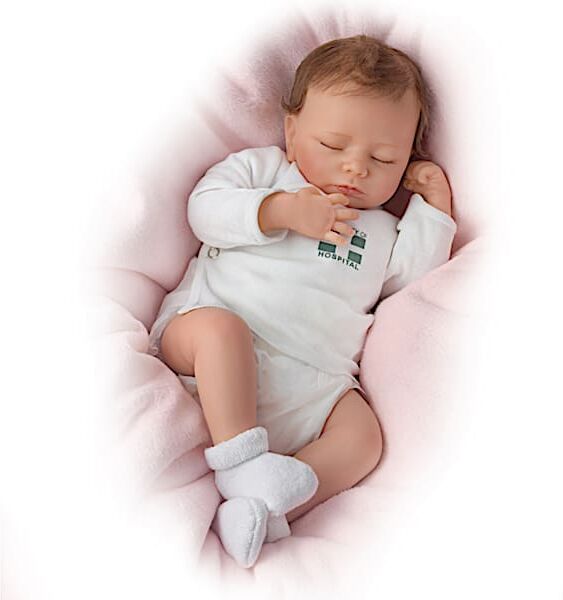 The Ashton-Drake Galleries Ashley Breathing Lifelike Baby Doll: So Truly Real