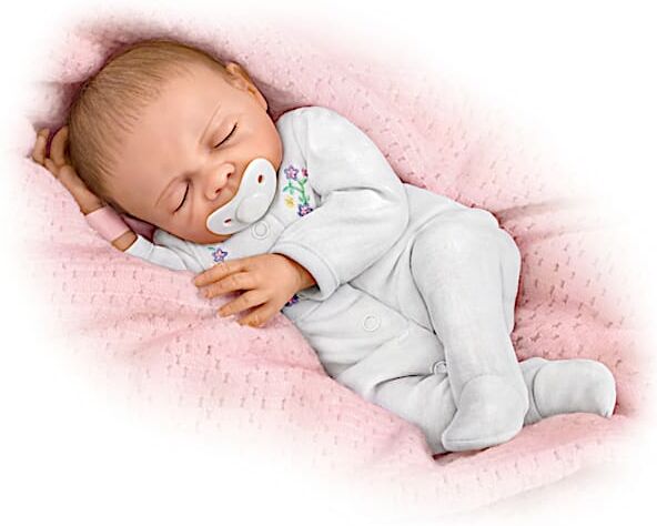 The Ashton-Drake Galleries Cherish Collectible Lifelike Vinyl Baby Doll: So Truly Real